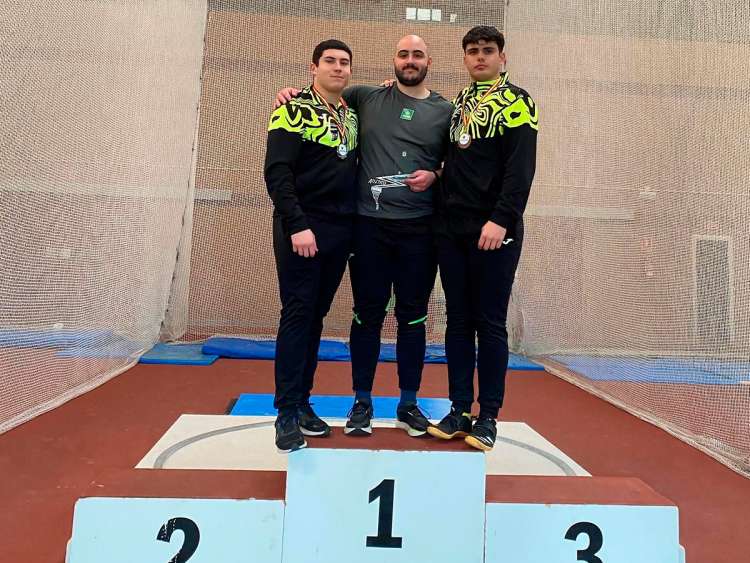 Rubén Matas en el podidum