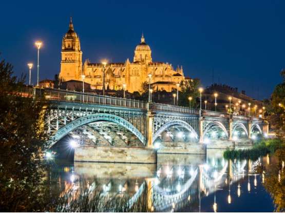 Panoramica de Salamanca Nocturna