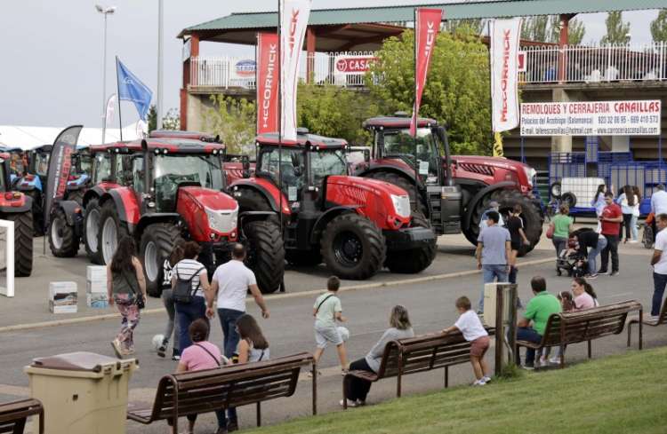 Ambiente en la edición de 2024 de la feria agropecuaria, Salamaq