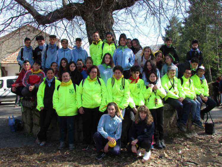 Grupo de alumnos del  María Auxiliadora