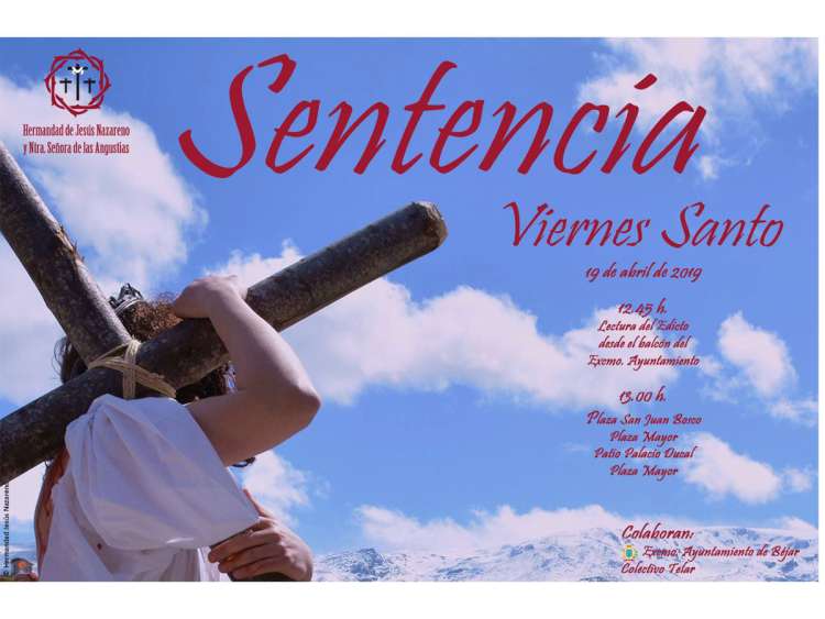 Cartel anunciador de La Sentencia