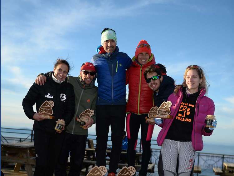 Podium Snowcross de La Covatilla