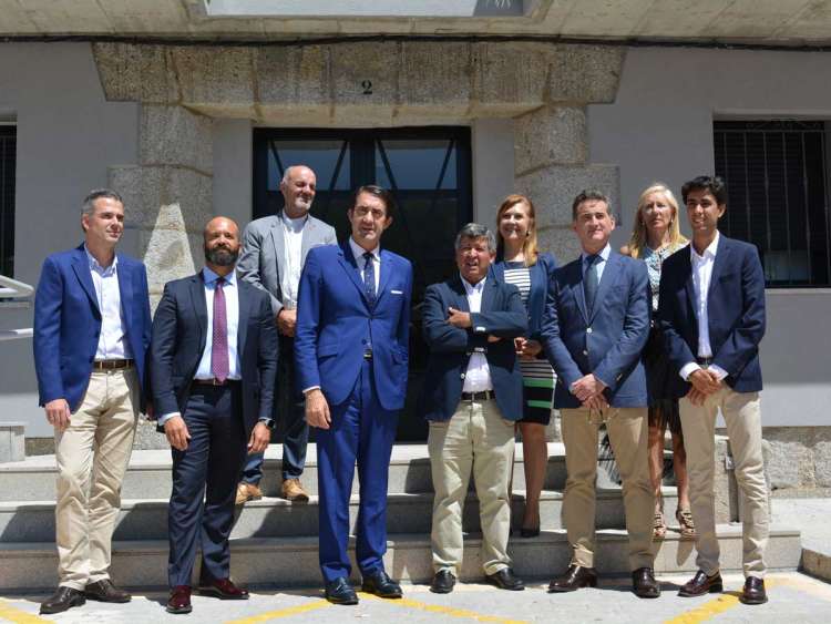 El consejero, Suárez Quiñones visita Béjar