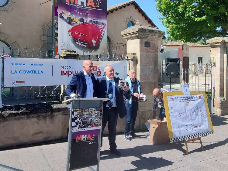 Presentación Subida Charra en el Museo de Historia de la Automoción de Salamanca