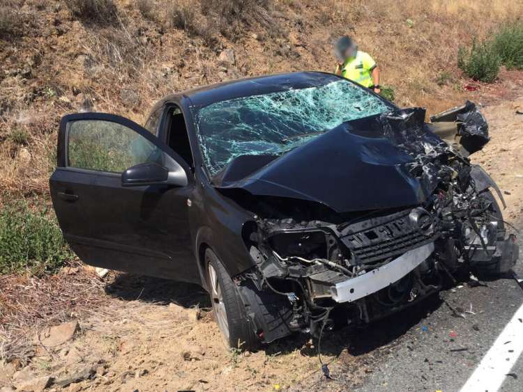Vehículo involucrado en el accidente