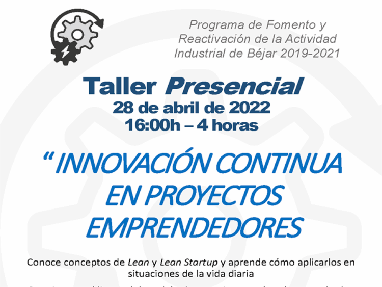  Innovación continua en proyectos emprendedores en Béjar