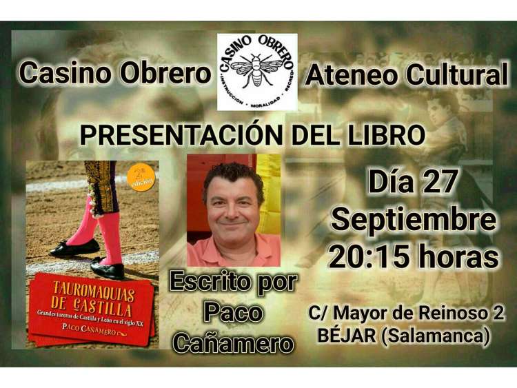 Cartel anunciador de la actividad