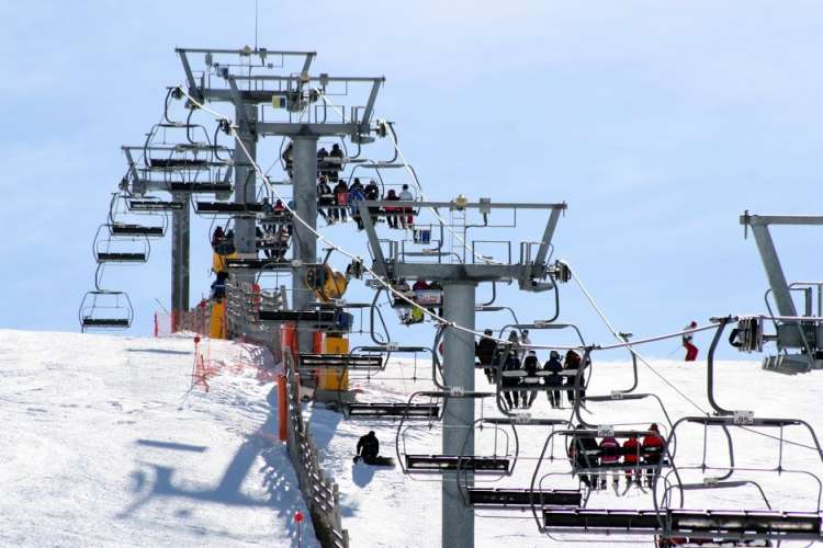 Telesilla en la Covatilla . ARCHIVO