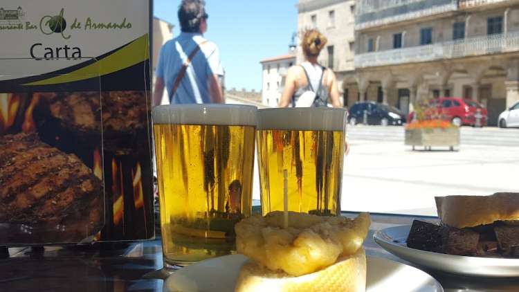 Una terraza de Béjar 