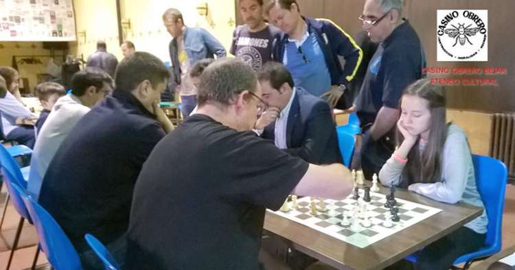 Torneo de Ajedrez Casino Obrero de Béjar
