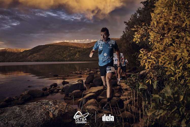 Miguel Heras durante la competición en la VI Ultra Sanabria. IMAGEN DE LA ORGANIZACIÓN