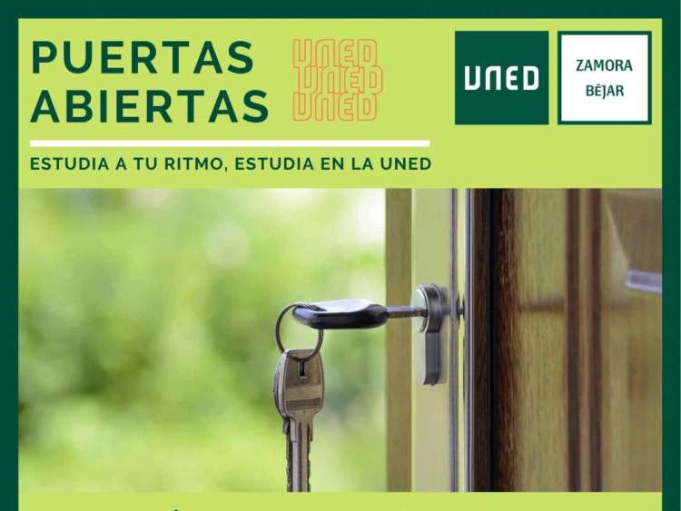 Cartel anunciador de la Jornada de Puertas Abiertas