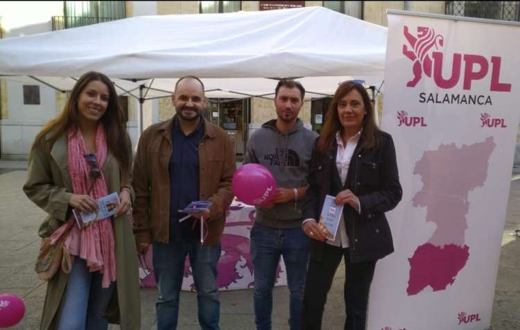 Miembros de UPL durante la pasada campaña electoral