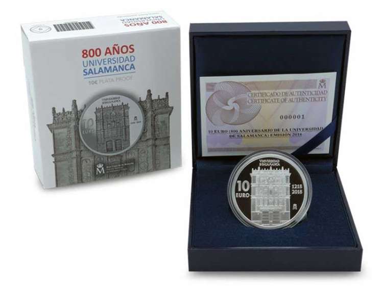 Caja y estuche de la moneda