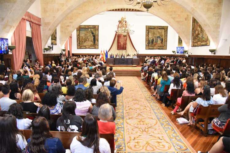 Un momento de la inauguración