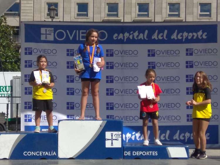 Valeria Sánchez Garbaya  tercera U11 Damas