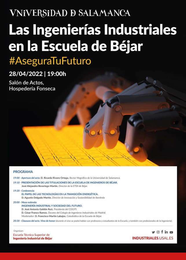 Las Ingenierías Industriales en la Escuela de Béjar