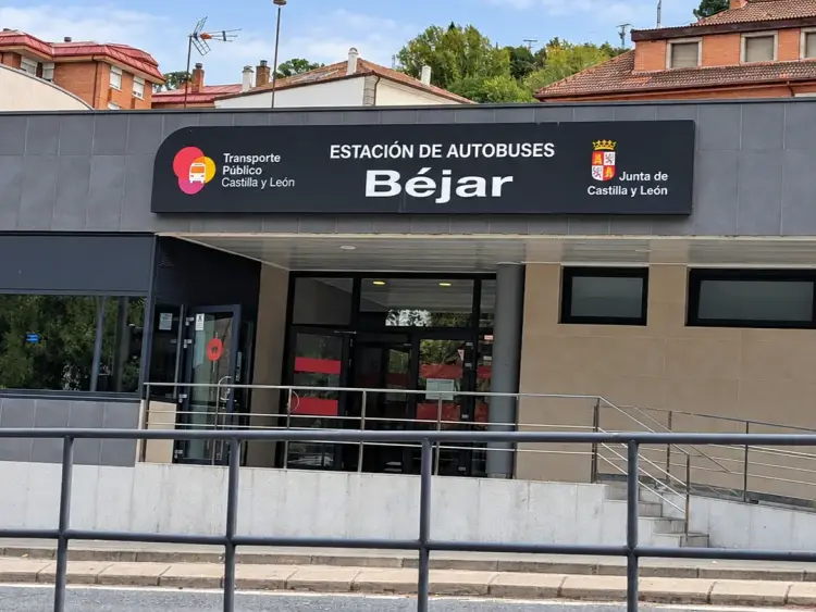 Edificio de la estación de autobuses de Béjar