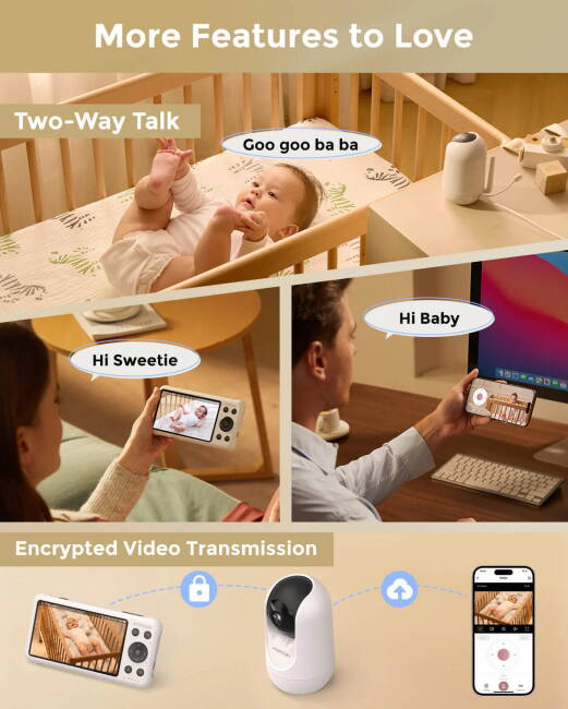 Vigilabebés Inteligente Momcozy BM04