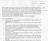 El concejal de hacienda dimitio el 12 de enero                                                                                                        