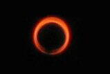 Cientos de bejaranos observaron el eclipse desde que comenzó a producirse                                                                             