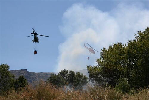Incendio en Béjar