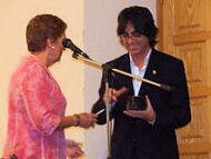 Luis Francisco Martín junto a Marta Izquierdo