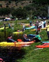 Sotoserrano: Más de 150 participantes en la bajada popular del río Alagón