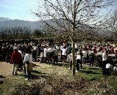 Más de 300 personas acuden a la XIX Marcha de la Vera Cruz