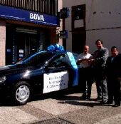 El BBVA entrega un Mercedes en Béjar