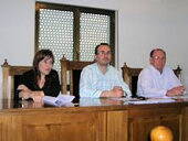 Azucena Bonafonte, candidata en el municipio de Navalmoral de Béjar                                                                                   