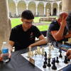 Luis Martín disputa una partida en el XVII Torneo de Ajedrez Ferias de Béjar.