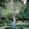 Pérgola semicilíndrica junto a la Fuente del Cisne Bosque de Béjar
