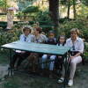 Mobiliario del jardín de El Bosque