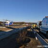 Accidente camión en la A-66, Nava de Béjar