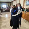 Baile del alcalde de Béjar con la nueva aguedesa