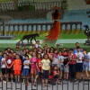 Foto de familia de los participantes en el torneo