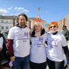 Antonio Cámara junto a concejales del Ayuntamiento durante la marcha