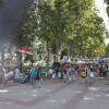 Ambiente durante la celebración del mercado en La Corredera