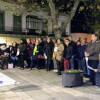 Acto de AMDEVE contra la violencia Machista en la Plaza de la Piedad de Béjar
