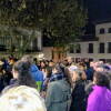 Acto de AMDEVE contra la violencia Machista en la Plaza de la Piedad de Béjar