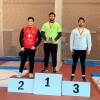 Rubén Matas en el podidum