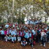 Alumnos del colegio María Auxiliadora durante la actividad