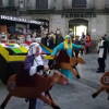 Personas disfrazadas durante el carnaval de Béjar