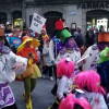 Personas disfrazadas durante el carnaval de Béjar