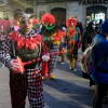 Personas disfrazadas durante el carnaval de Béjar