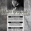Cartel de actividades 73 aniversario Mateo Hernández