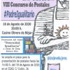 Cartel anunciador de la actividad