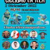 Cartel inaugural de la exposición de maillots ciclistas