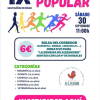 Cartel de la prueba